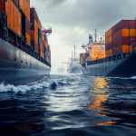 container-ships-sailing-through-ocean_23-2151989594